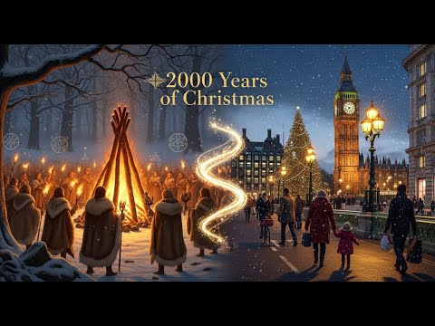 London Christmas Evolution: 55 BC - 2025 AD