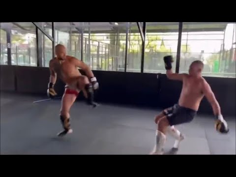 Andrew Tate KO’s UFC middleweight fighter Luke Barnatt *Broken Rib*