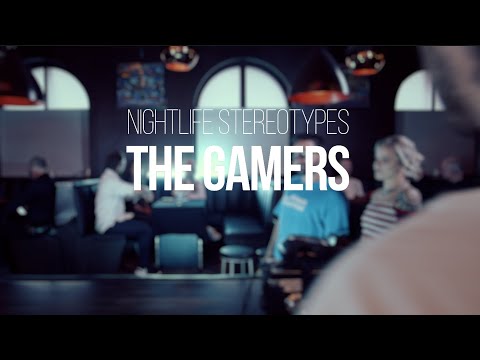 Nightlife Stereotypes - The Gamers I Moodie - Hele Norges uteliv samlet i én app!