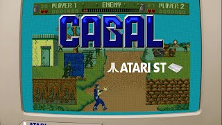 Cabal - Atari ST (1989) longplay