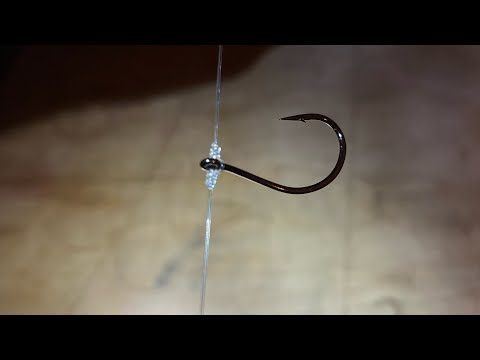 How To Tie A Drop Shot Hook - Improved