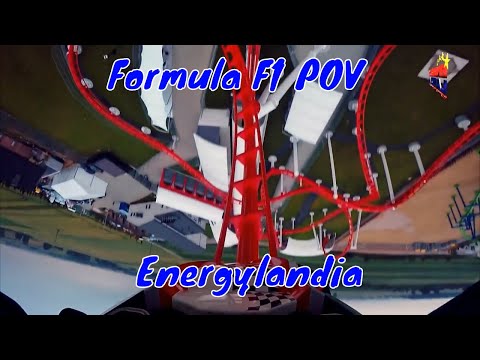Formuła F1 POV and offride Roller Coaster Energylandia Park Rozrywki