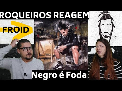 Rockeiros reagem a Rap - Froid Negro é Foda (mindblowing) - Respetáculo Vida Sem Trilhos React VST