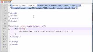 Beginner JavaScript Tutorial - 19 - for Loop