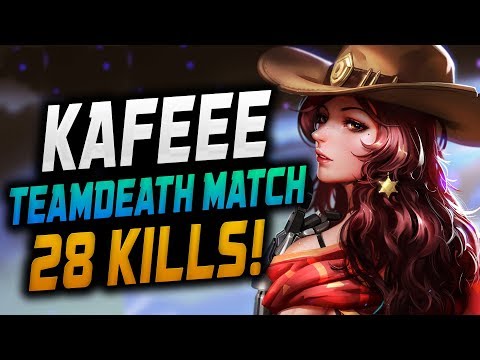 Kafeee Dominating NEW COMPETITIVE Team Deathmatch! [ OVERWATCH SEASON 12 TOP 500 ]