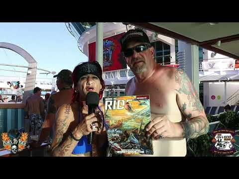 Born to Ride & The John & Heather met Jerry Wescot & saw his High Seas Rally Tattoo