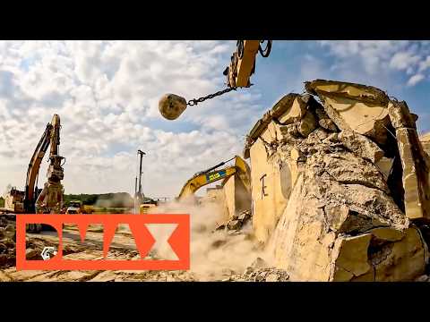 SPEKTAKULÄRE Abrissarbeiten: Windräder und Brücken fallen! 💥 | COMPILATION | Helden des Abbruchs