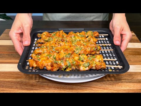 Triunfa con Pinchos de Pollo en Freidora de Aire | ¡Exquisitos y Rápidos! 🍗