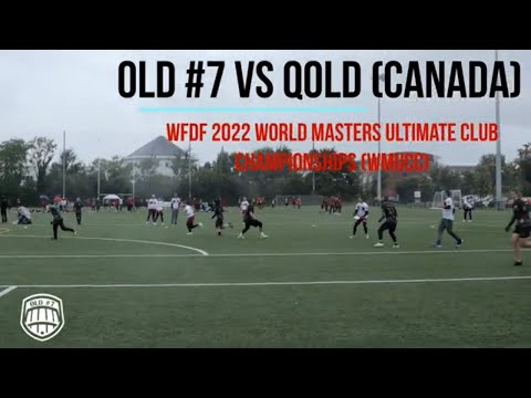 ON7 (USA) vs QOLD (CANADA) - Pool Play - WFDF 2022 World Masters Ultimate Club Championships