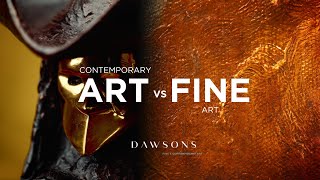 Contemporary Art vs Fine Art | Dawsons Auctioneers