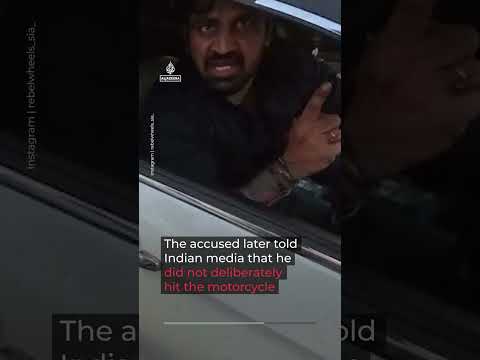 Viral hit-and-run raises road rage questions in India | AJ #shorts