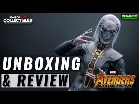 Infamous EBONY MAW (Space Wizard) 1/6 Scale Figure Unboxing and Review