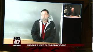 Larry Nassar's wife files for divorce