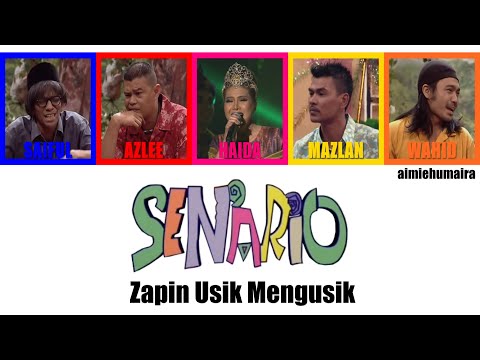 [VIDEO LIRIK] Senario - Zapin Usik Mengusik