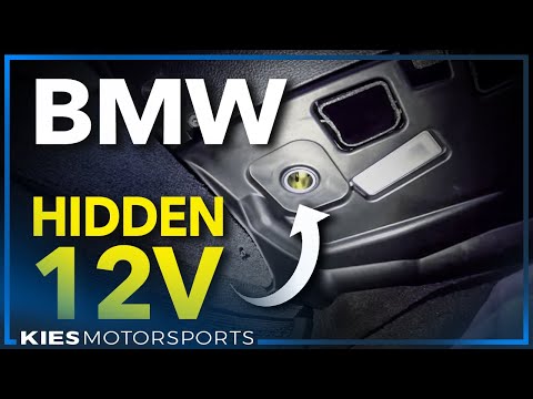 BMW F Series Hidden 12 Volt Sockets, demonstrated on an F10 535i (And sometimes E series!)