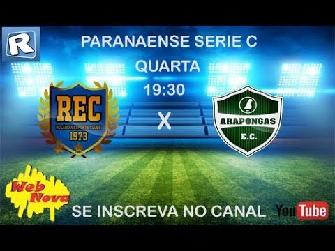 Rolândia EC 1 x 0 Arapongas EC |AO VIVO| PARANAENSE SERIE C