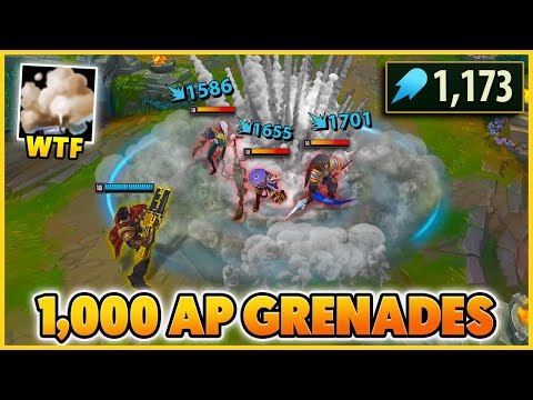 *1,000+ AP* ONE ABILITY NUKES EVERYONE (Season 11 Is Interesting...) - BunnyFuFuu |League of Legends