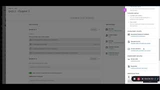 Blackboard Ultra Test: Test Settings