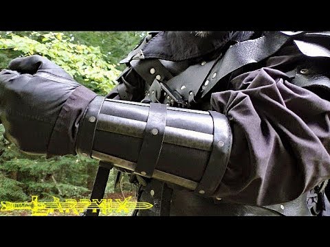 "Ragnvaldur the Traveller" Viking Splint Bracers by Armstreet - Larp Review