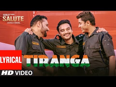 Tiranga (Lyrical) — watch video