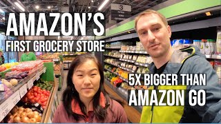 Inside Amazon's first full-size supermarket - Amazon Go Grocery Review