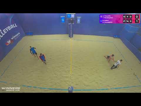 09:20 A. Pasazhin / Y. Yevdokymov - B. Isakov / D. Svyrydenko 20.12.2022 | Winners Beach Volleyball