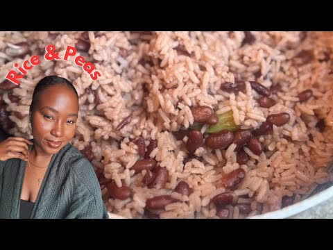 RICE AND PEAS RECIPE |Caribbean food