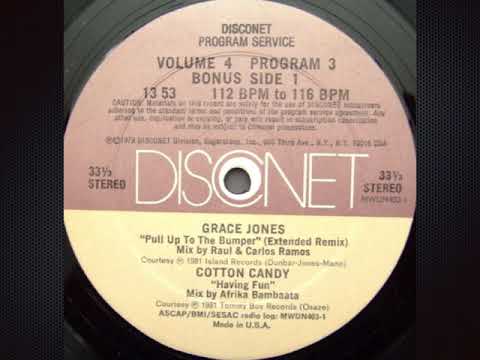 Pull Up To The Bumper (Disconet) - Grace Jones