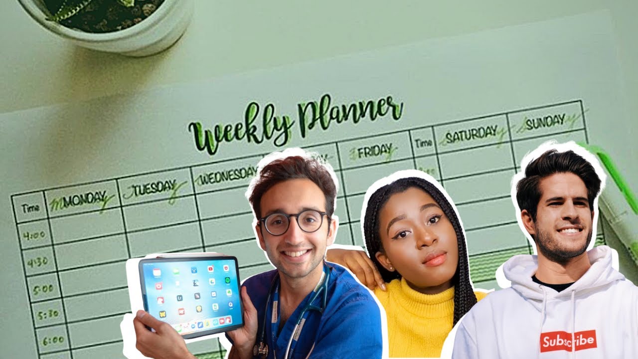 Step by Step Study Tips - The Top 3 Revision Timetables on Youtube