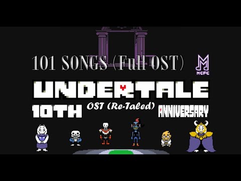 UNDERTALE 10th Anniversary Cover | UNDERTALE Full OST Re-Arranged | 101 Songs Soundtrack Remix