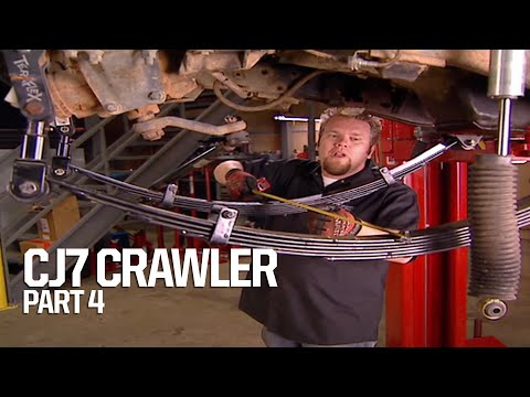 Beefing Up The Axles On A Jeep CJ7 With A Ford 9" And Dana 44