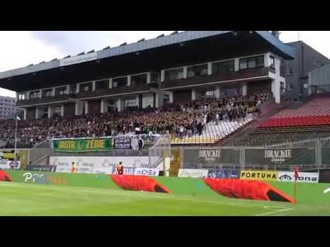 doping kibiców GKS Jastrzębie i GKS Tychy - 03.08.2019