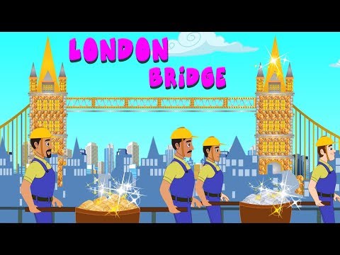 London Brücke fällt unten | Kinderreime für Kinder | London Bridge