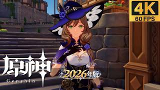 【原神】リサ伝説任務 砂時計の章 第一幕「面倒な仕事」｜2026年版 キャラクターストーリー｜4K 60FPS ウルトラ画質