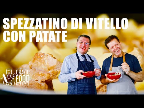 SPEZZATINO DI VITELLO CON PATATE - Tenero e succoso