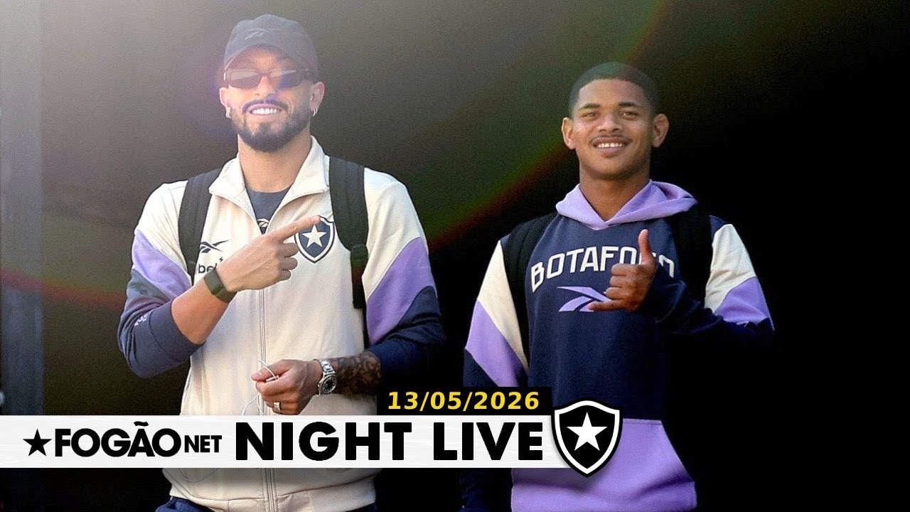 NIGHT LIVE | Botafogo divulga relacionados para duelo decisivo na Copa do Brasil