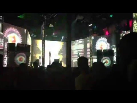 Video mapping - Kierewiet system - @ Factory 010, Rotterdam - 04/2014