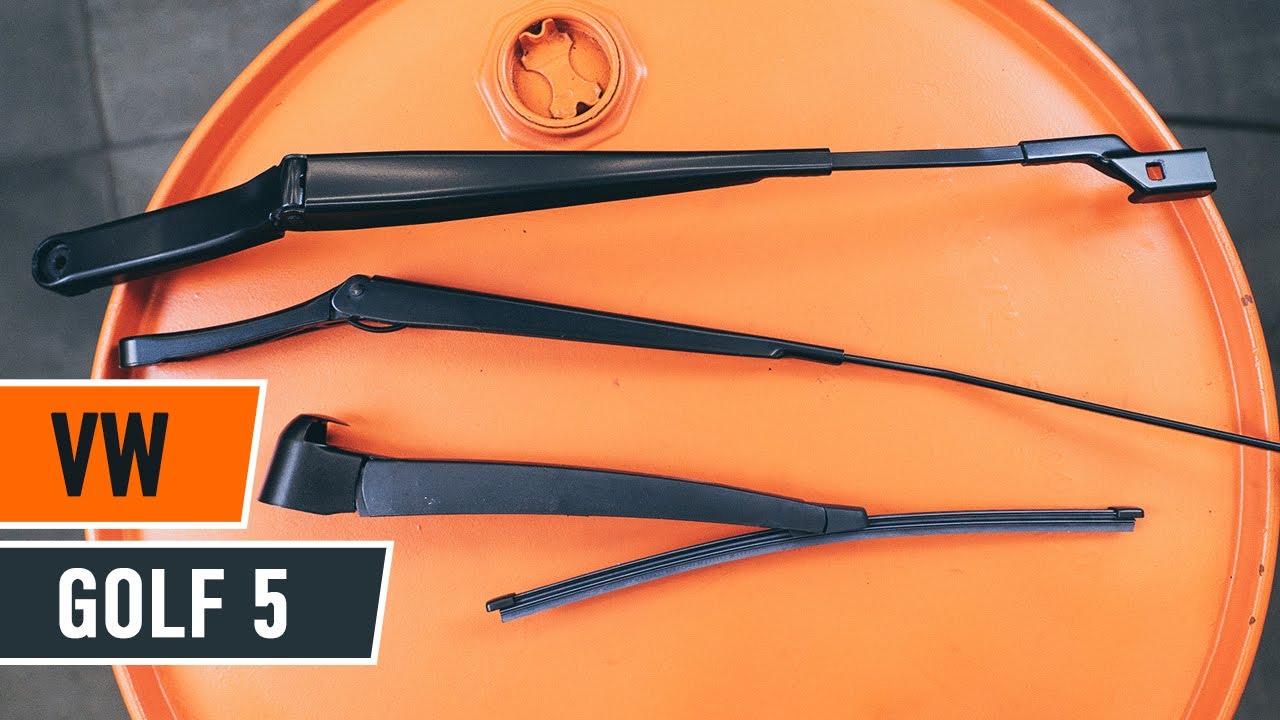 Come cambiare braccio tergicristallo su VW Golf 5 - Guida alla sostituzione