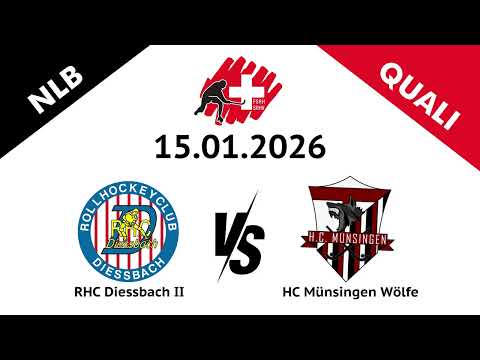 Highlights: Rollhockey NLB - RHC Diessbach II vs. HC Münsingen Wölfe