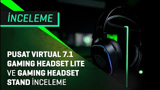 Titreşimli oyuncu kulaklığı! Pusat Virtual 7.1 Gaming Headset Lite inceleme