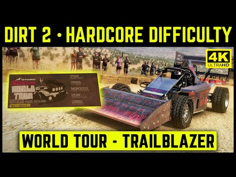 DIRT 2 - WORLD TOUR TRAILBLAZER - HARDCORE DIFFICULTY - 4K