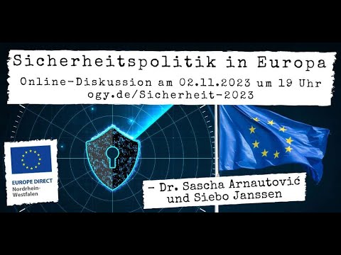 02.11.2023 - Sicherheitspolitik in Europa