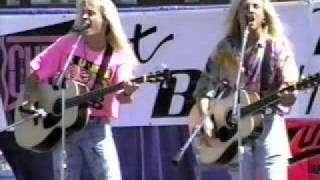 Matthew & Gunnar Nelson at Alki Beach on July 7, 1990