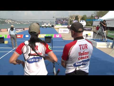 Jung Dasomi v Natalia Nasaridze – recurve women's quarterfinal | Istanbul 2011 World Cup Final