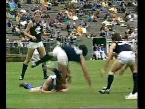 VFL R1 1984 - North Melbourne v Carlton