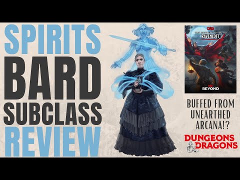 Spirits Bard Van Richten's Guide to Ravenloft - D&D 5e Subclass Series