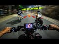 Duke 390 V S Duke 200 Crazy Night Ride