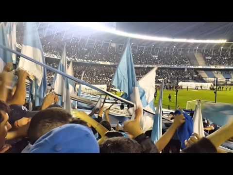 "Recibimiento contra los amargos 2016" Barra: La Guardia Imperial • Club: Racing Club • País: Argentina