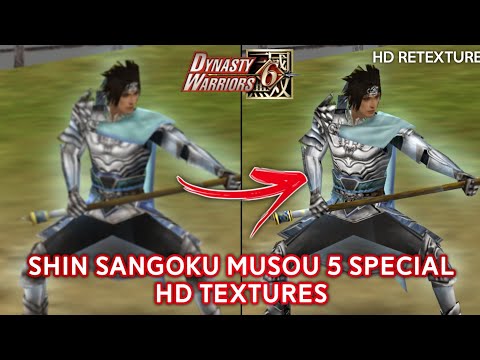 Dynasty Warriors 6 - Shin Sangoku Musou 5 Special "HD TEXTURES" PPSSPP