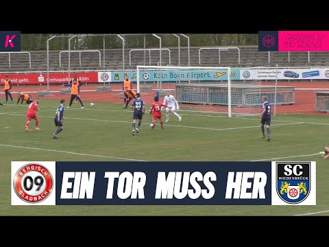 Starke Paraden und viele Großchancen | SV Bergisch Gladbach 09 - SC Wiedenbrück (Regionalliga West)